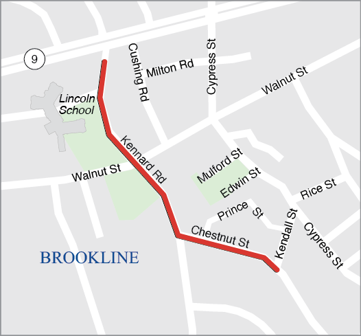 BROOKLINE: IMPROVEMENTS AT WILLIAM H. LINCOLN SCHOOL (SRTS)